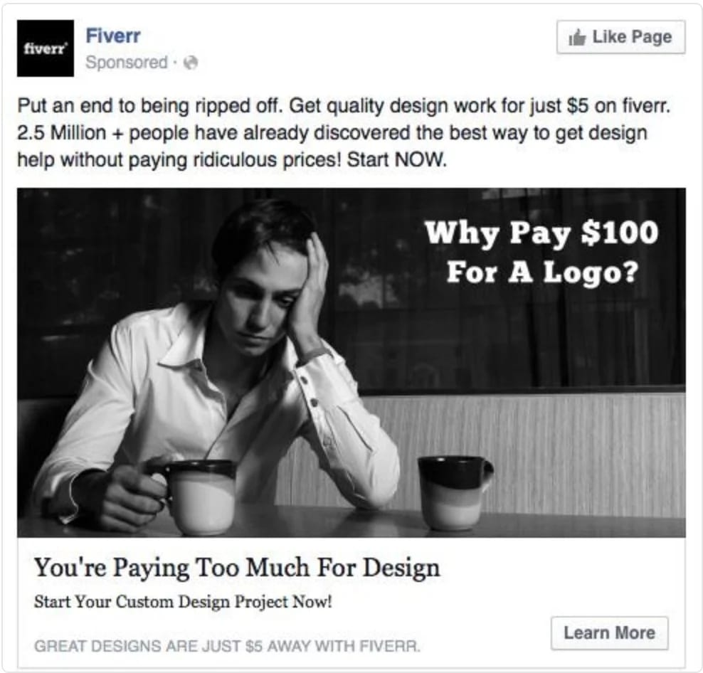Sponsored post by Fiverr, an online marketplace for freelancers.