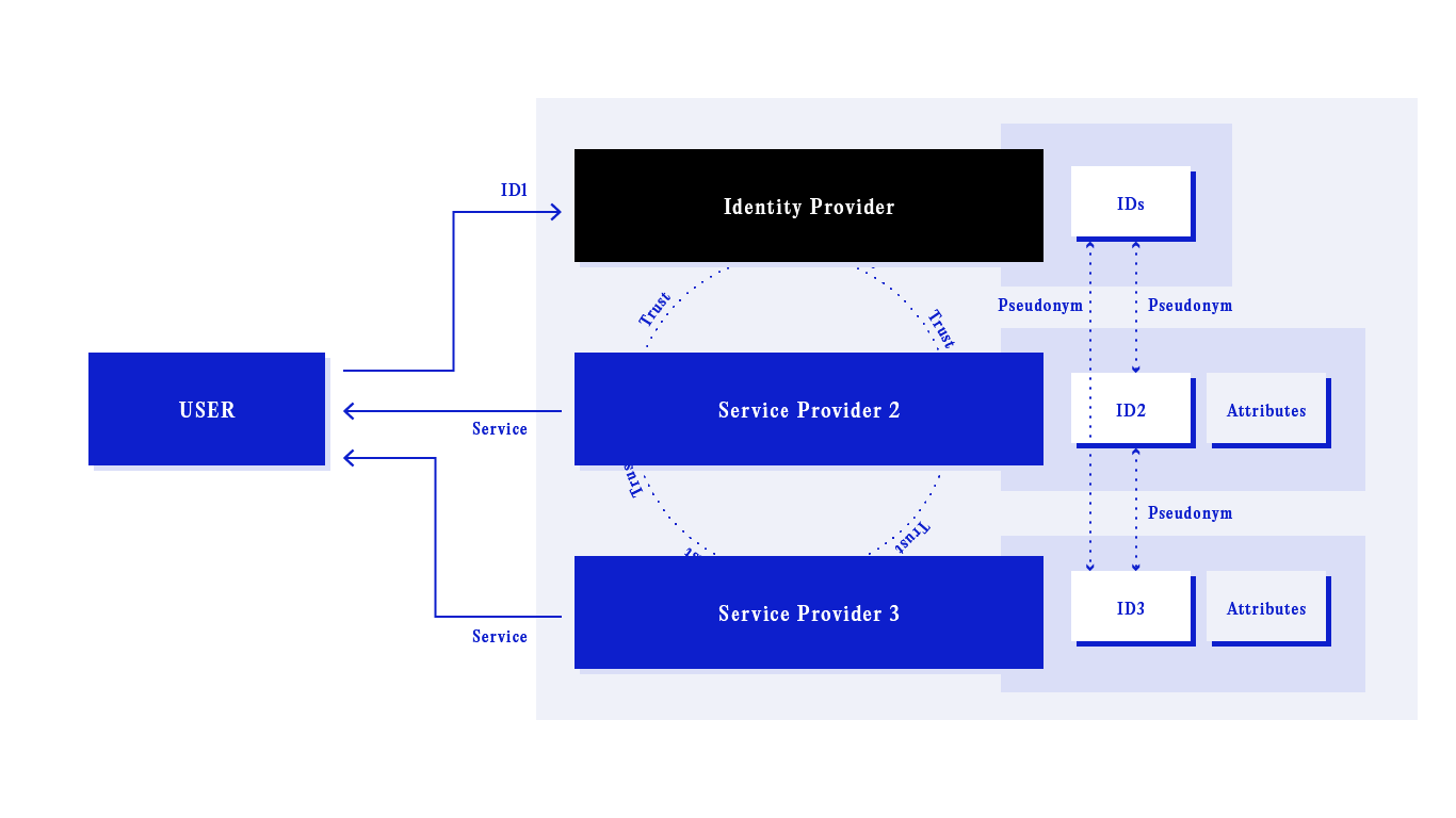 The federated identity model