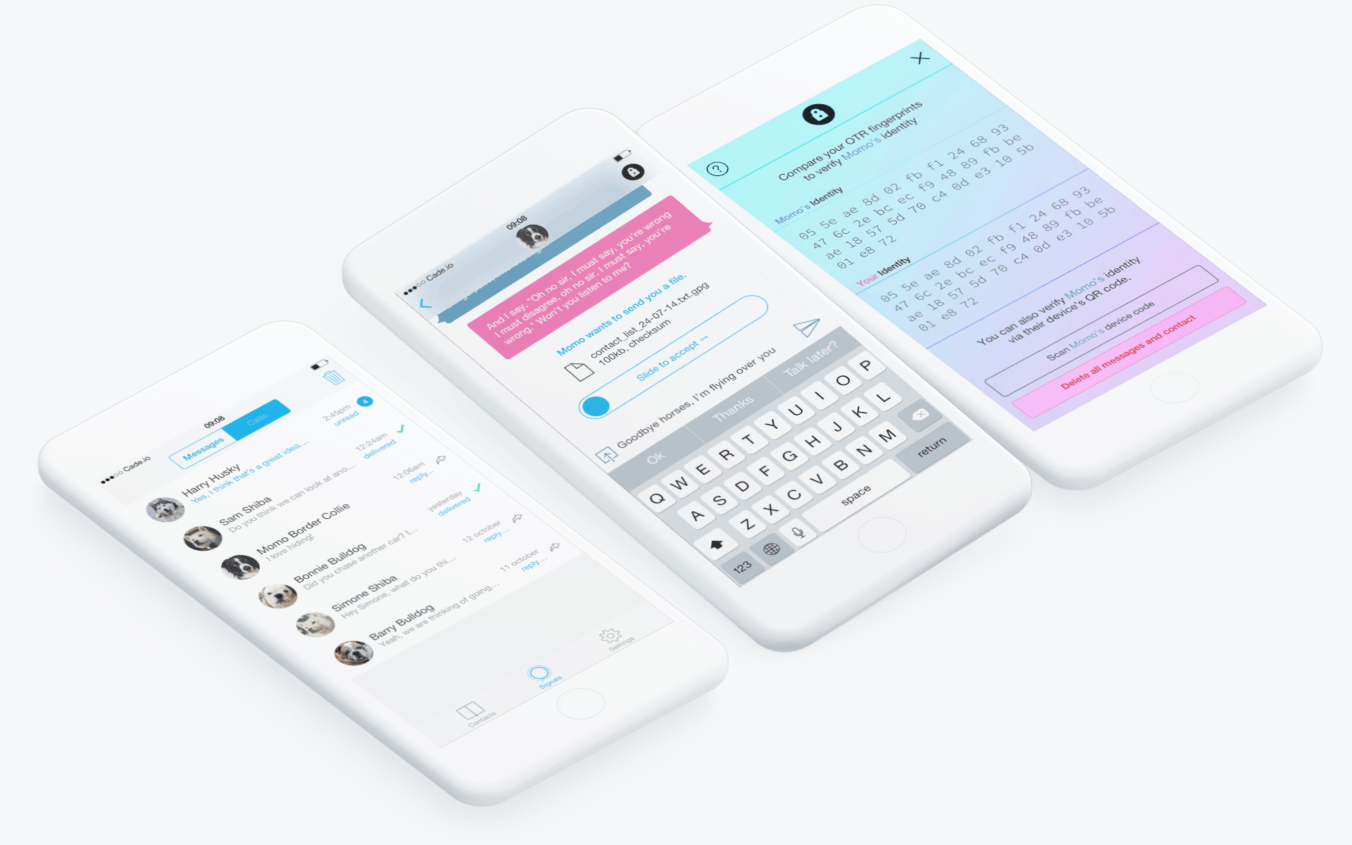 An image of the Signal 2014 alpha